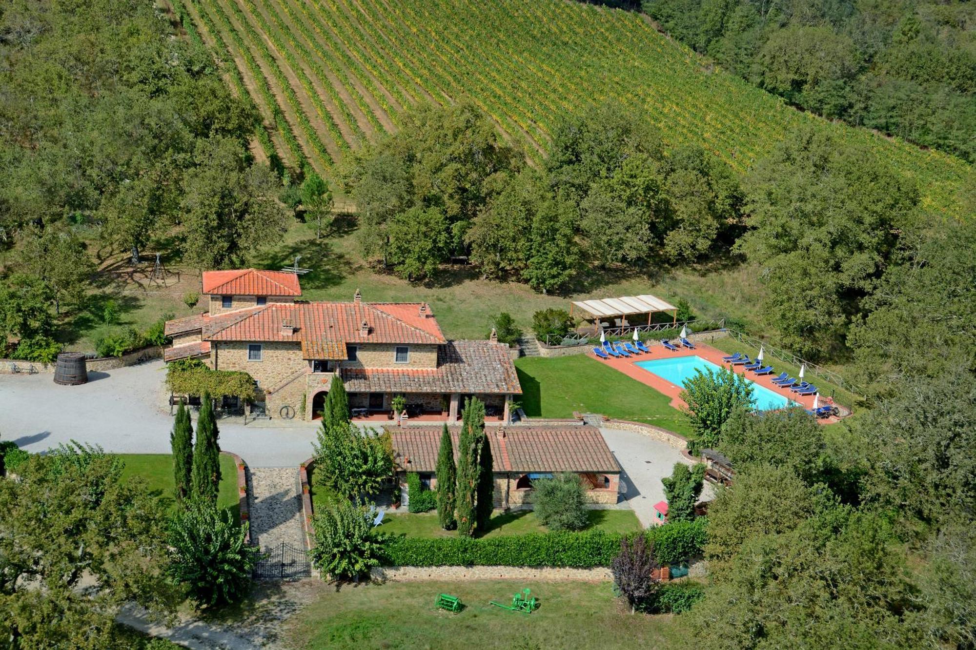 Agriturismo L'Incrociata Bucine Esterno foto